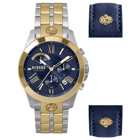 orologio versus versace blu oro|versus versace watch price.